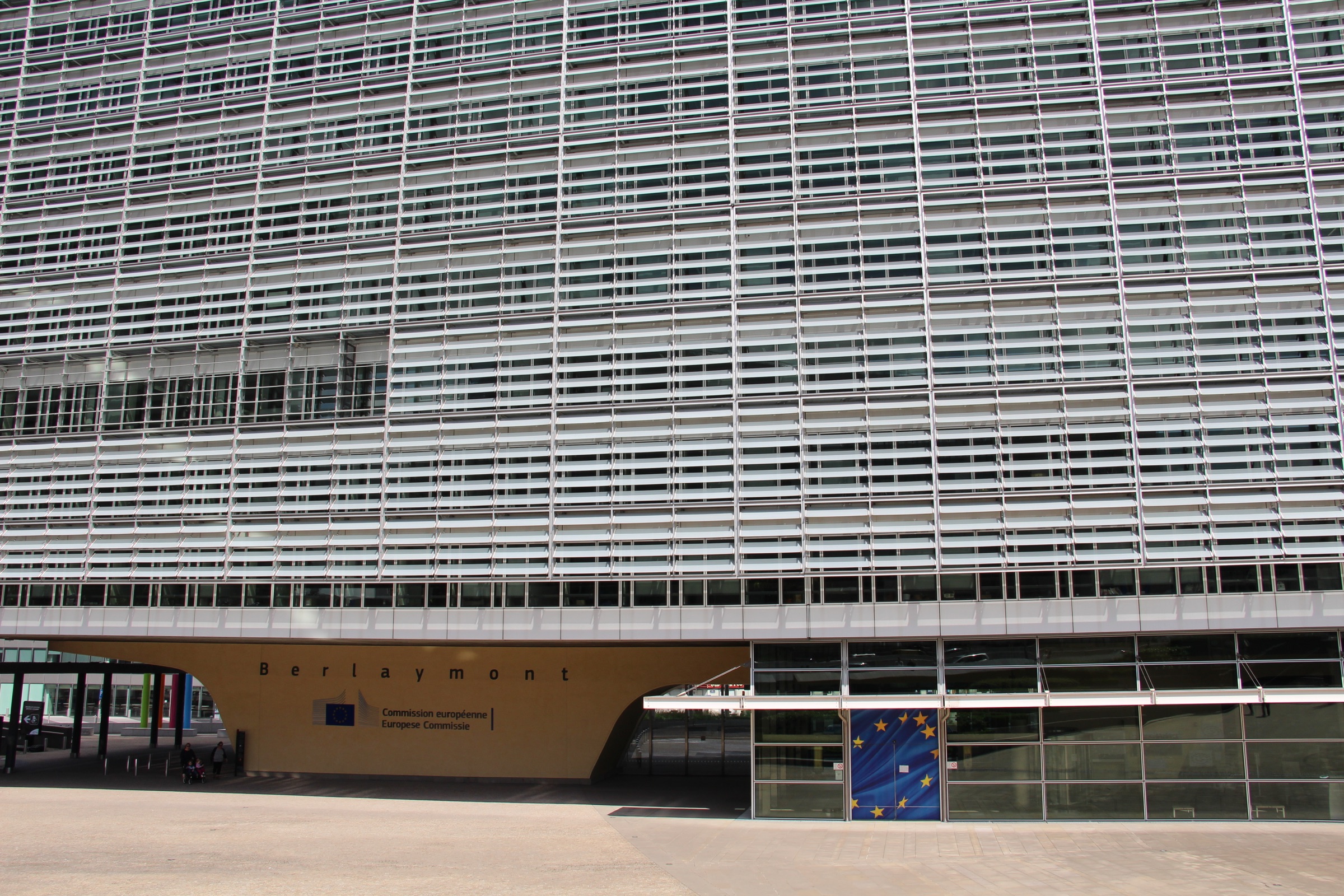 Berlaymont-Gebäude der Europäischen Kommission in Brüssel.